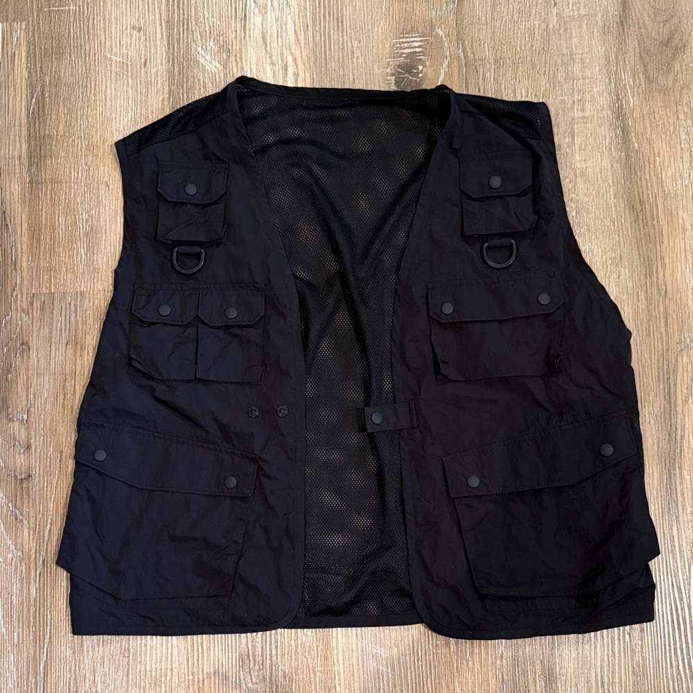 Kith Black Tactical Utility Vest